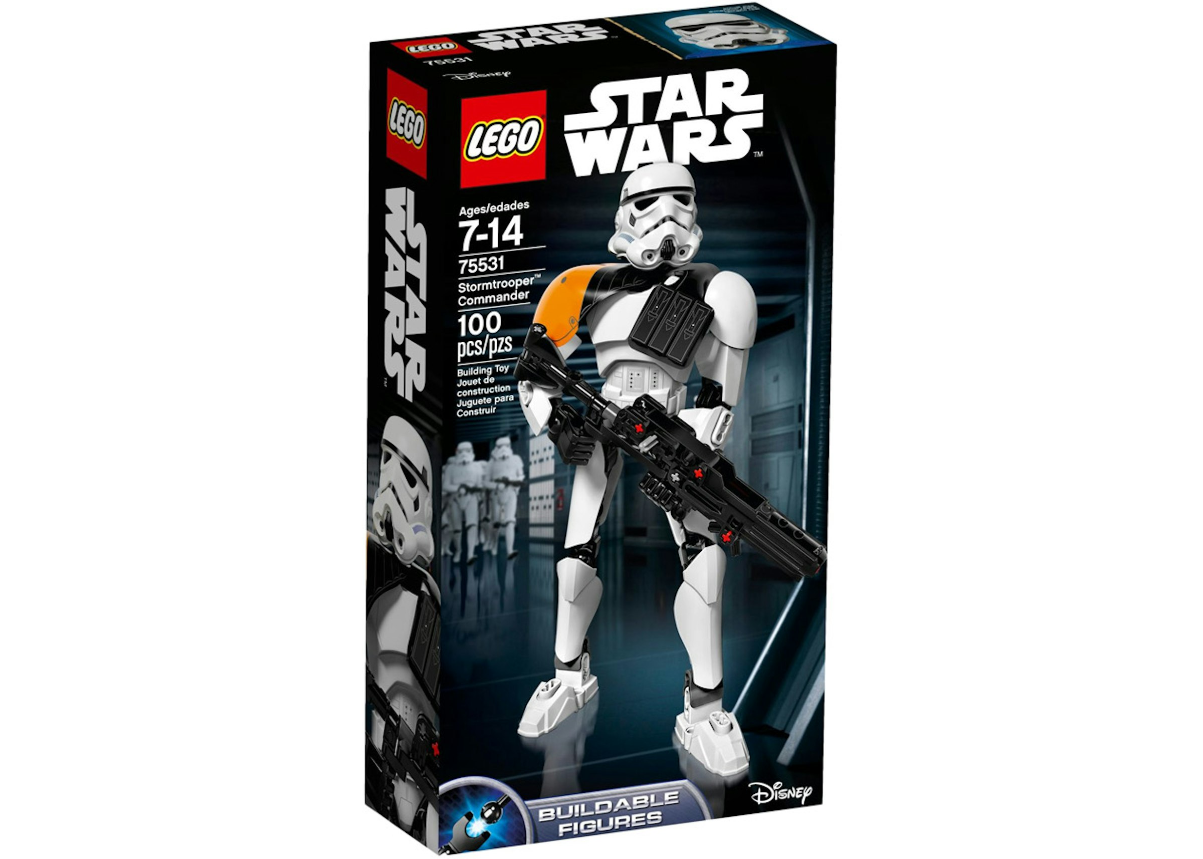 Arruinado Excretar Golpeteo LEGO Star Wars Stormtrooper Commander Set 75531 - ES