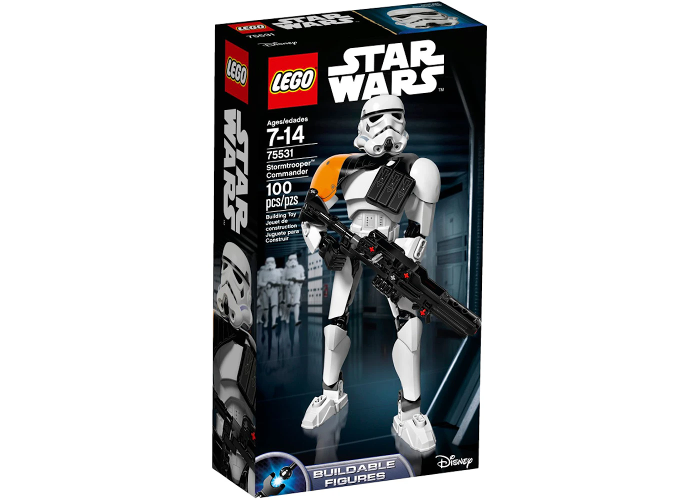 voks overrasket Supermarked LEGO Star Wars Stormtrooper Commander Set 75531 - US