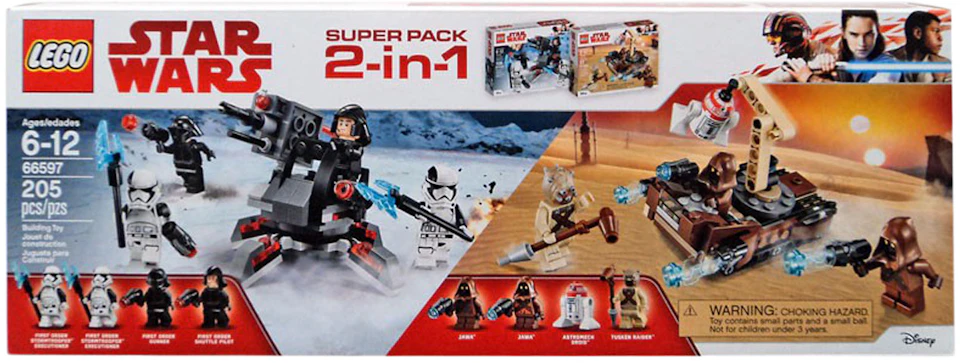 Ambassade besteden herder LEGO Star Wars Super Pack 2 in 1 Set 66597 - US