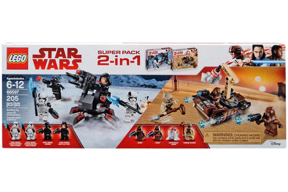 LEGO Star Wars Super Pack 2 in 1 Set 66597 - US