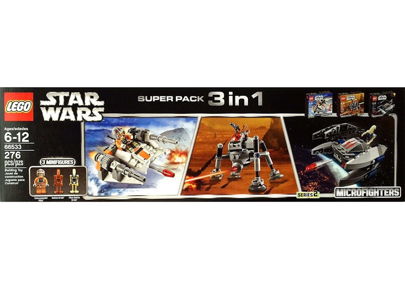 LEGO Star Wars Super Pack 3 in 1 Set 66533 US