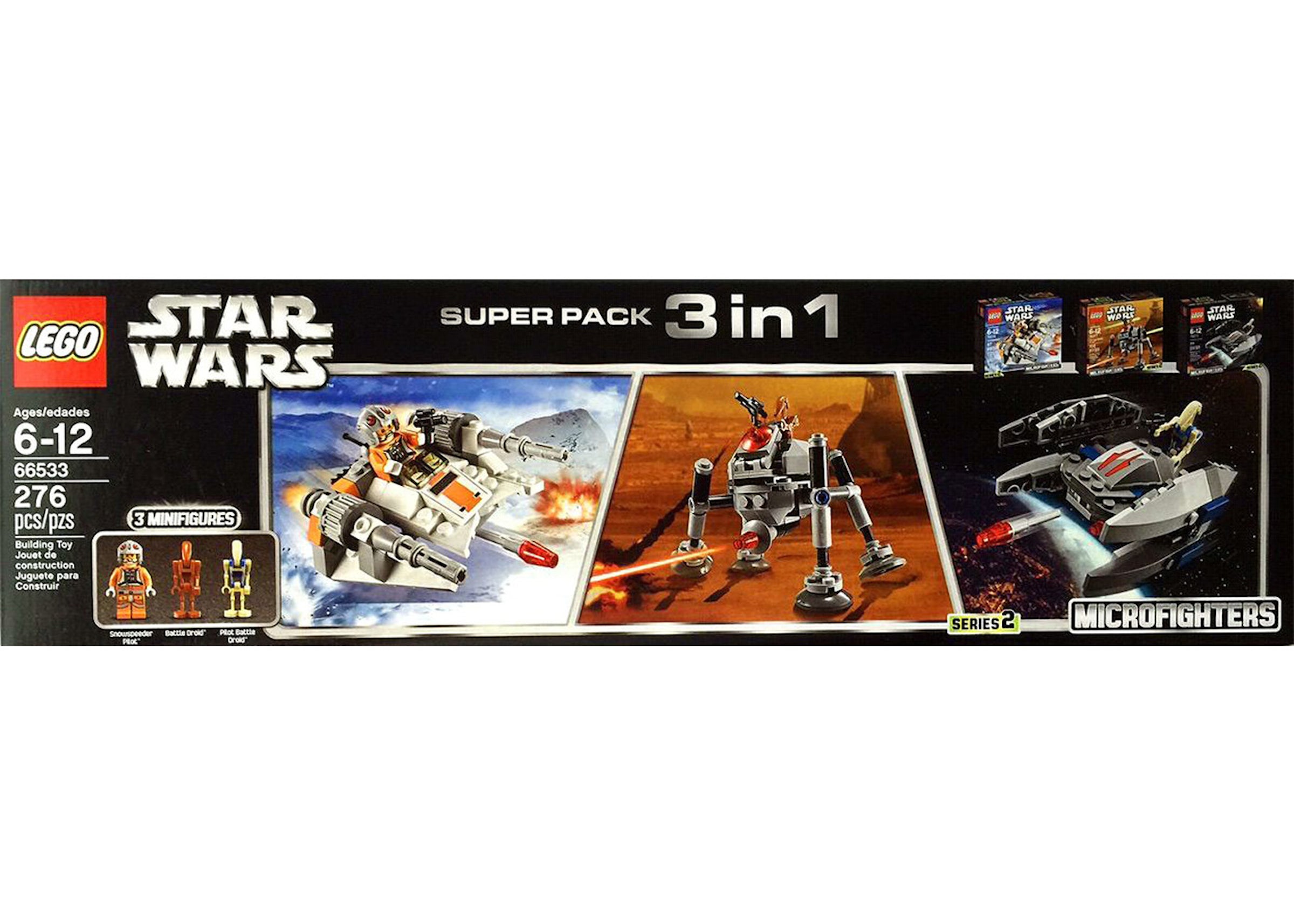 LEGO Star Wars Super Pack 3 in 1 Set 66533 - IT