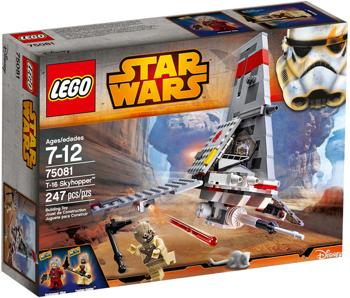 regiment kalk Morse kode LEGO Star Wars T-16 Skyhopper Set 75081 - US