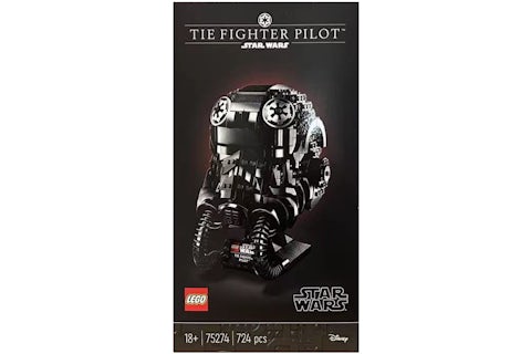 LEGO Star Wars TIE Fighter Pilot Helmet Set 75274 US