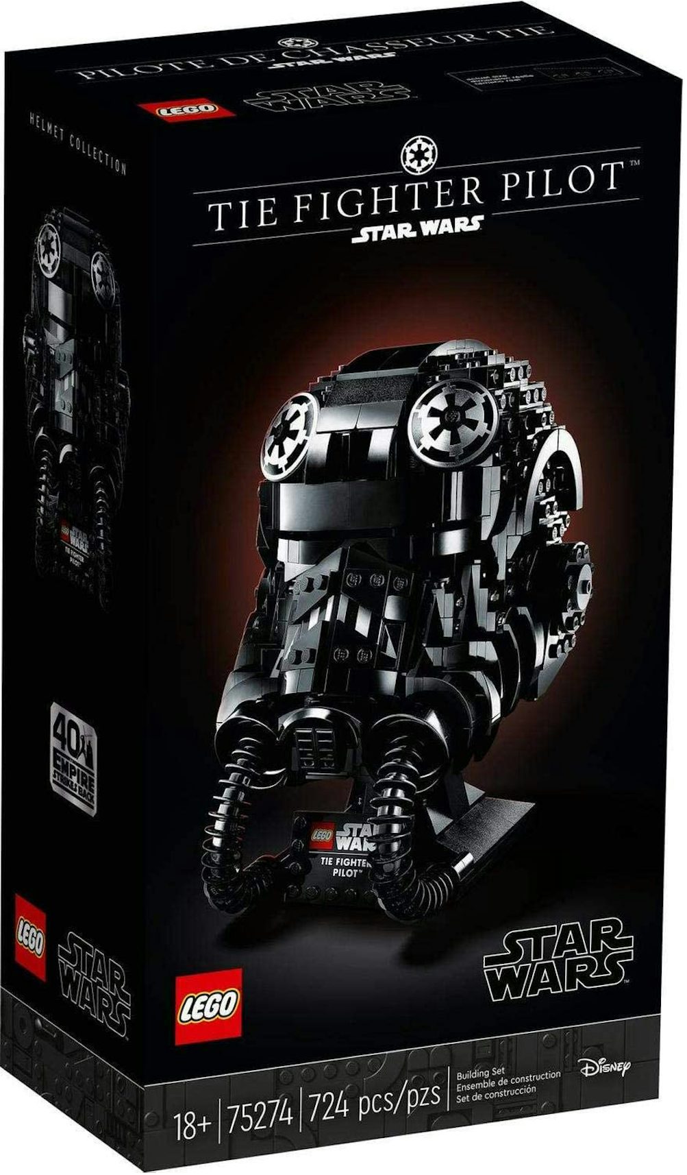 Soldes LEGO Star Wars - Le casque de pilote de TIE-Fighter (75274) 2024 au  meilleur prix sur
