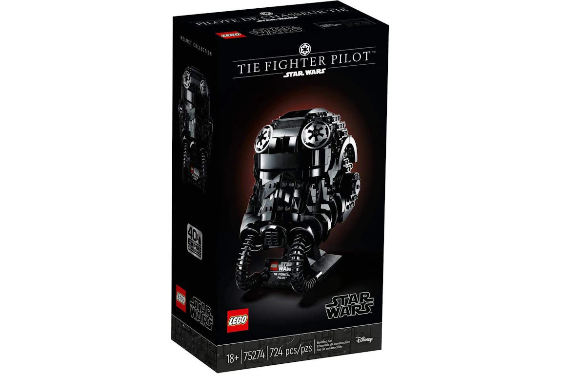 LEGO Star Wars TIE Fighter Pilot Helmet Set 75274