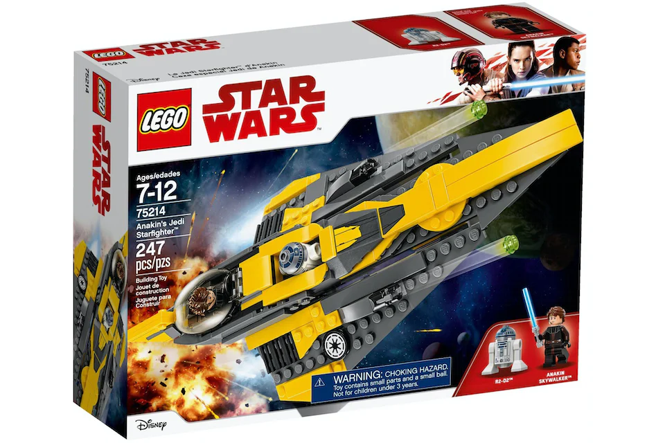 LEGO Star Wars The Clone Wars Anakin's Jedi Starfighter Set 75214