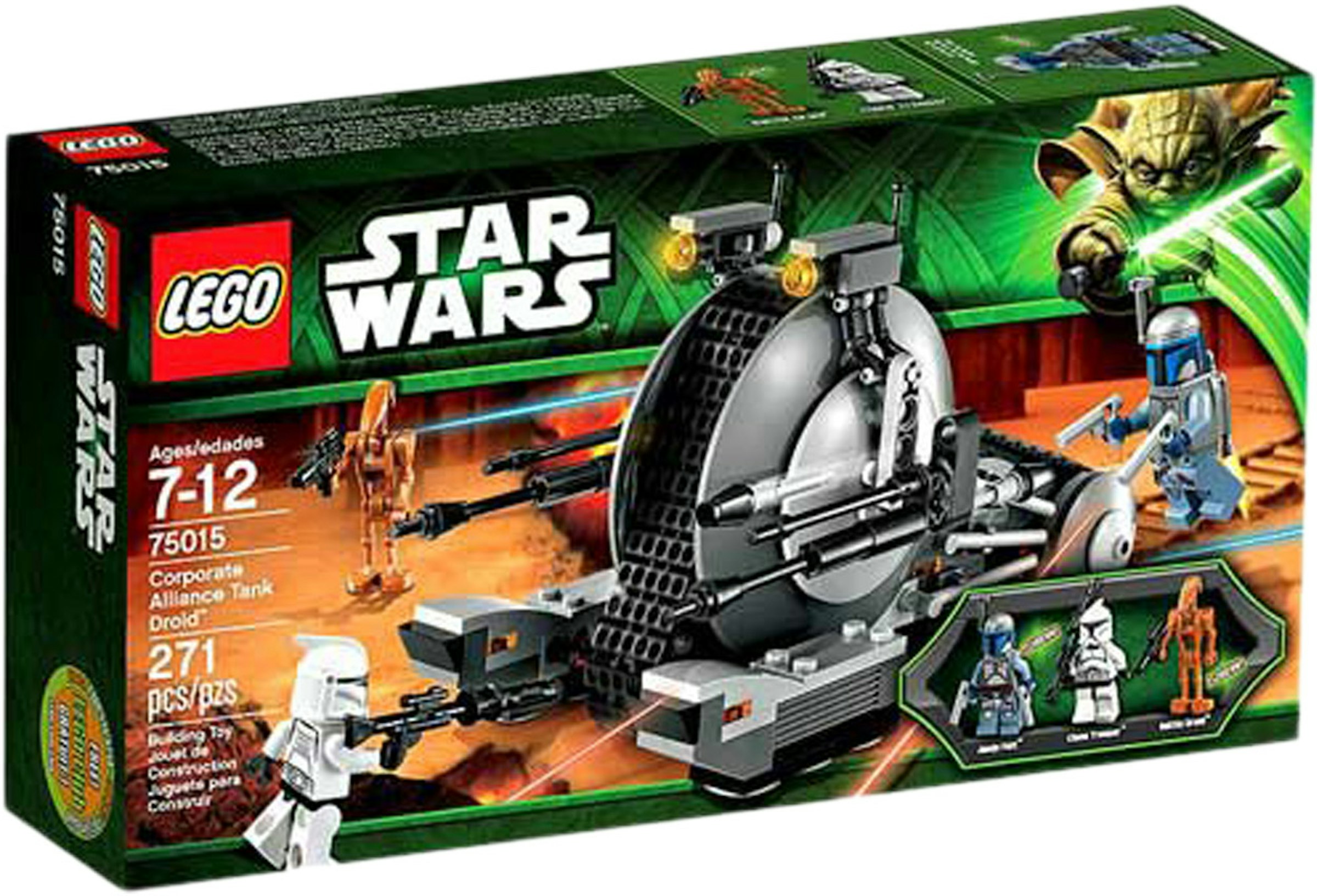 LEGO Star Wars The Clone Wars Corporate Alliance Tank Droid - US