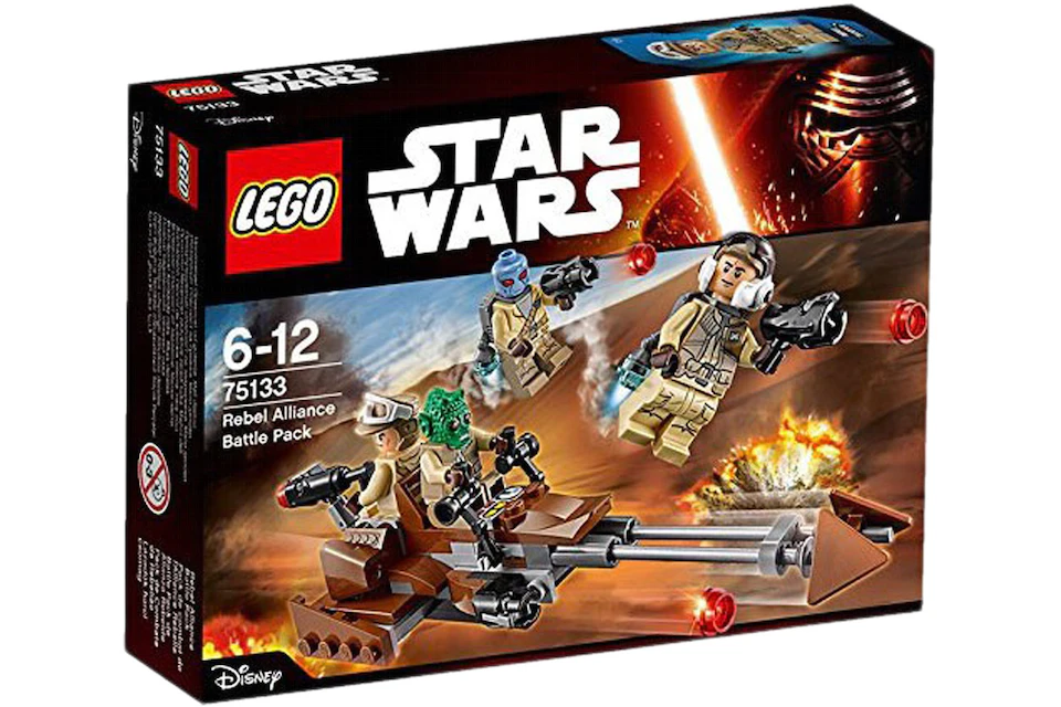 LEGO Star Wars The Force Awakens Rebel Alliance Battle Pack Set 75133