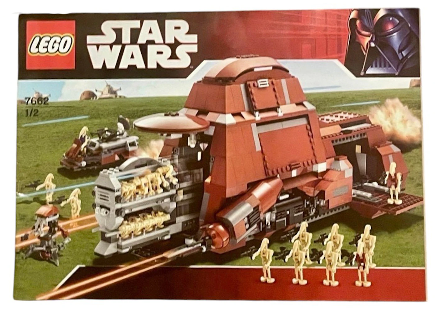 Droideka Trade Federation Mtt 7662 7662 Lego Droid Transport