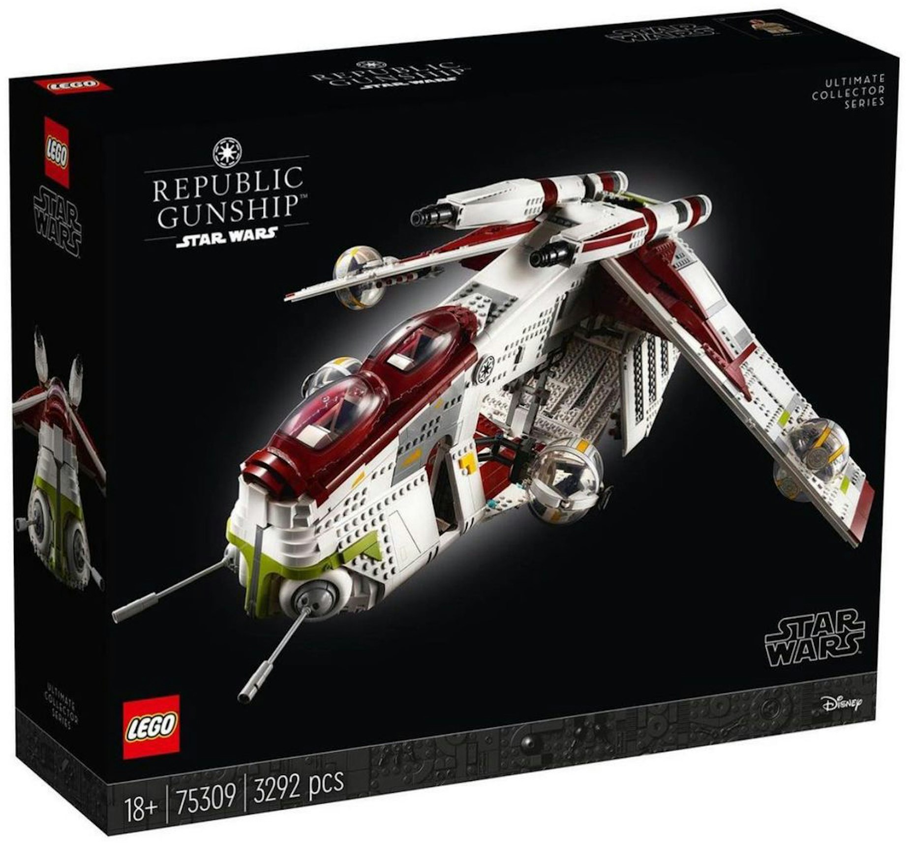 forvridning Kano produktion LEGO Star Wars Ultimate Collector Series Republic Gunship Set 75309 - FW21  - US