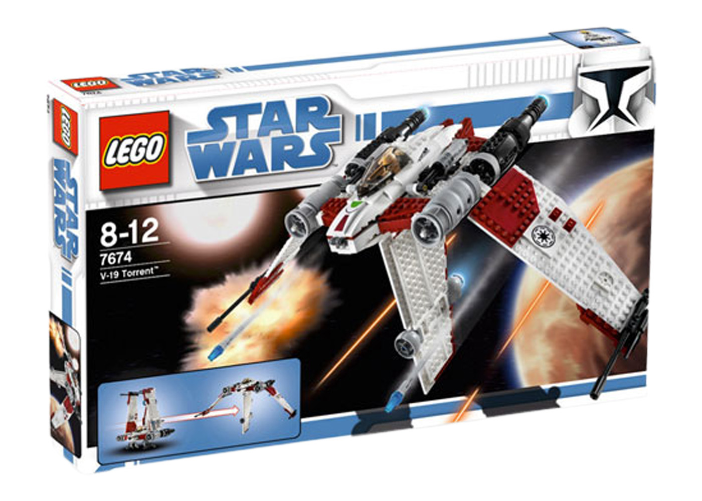 LEGO Star Wars V-19 Torrent Set 7674 - JP