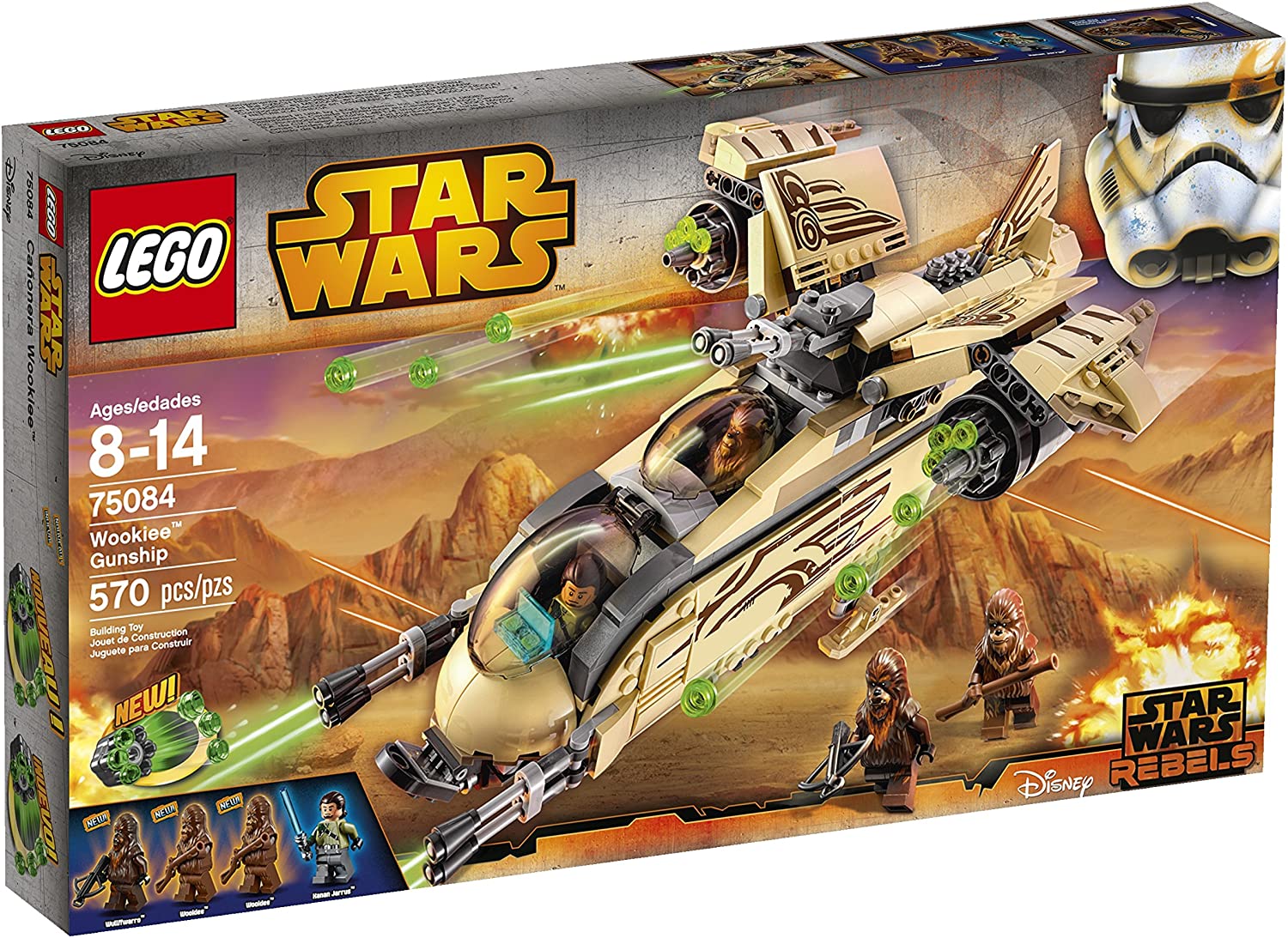LEGO Star Wars Wookie Gunship Set 75084 - JP