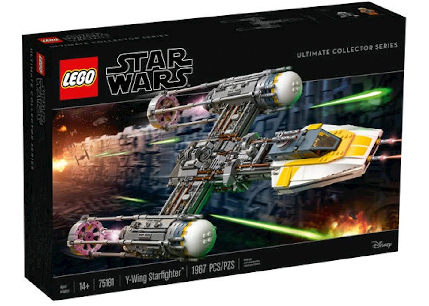 hældning malt grundigt LEGO Star Wars Ultimate Collector Series Y-wing Starfighter Set 75181 - US