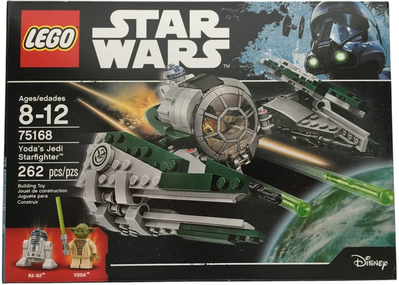 LEGO Star Wars Yoda's Jedi Starfighter Set 75168 US