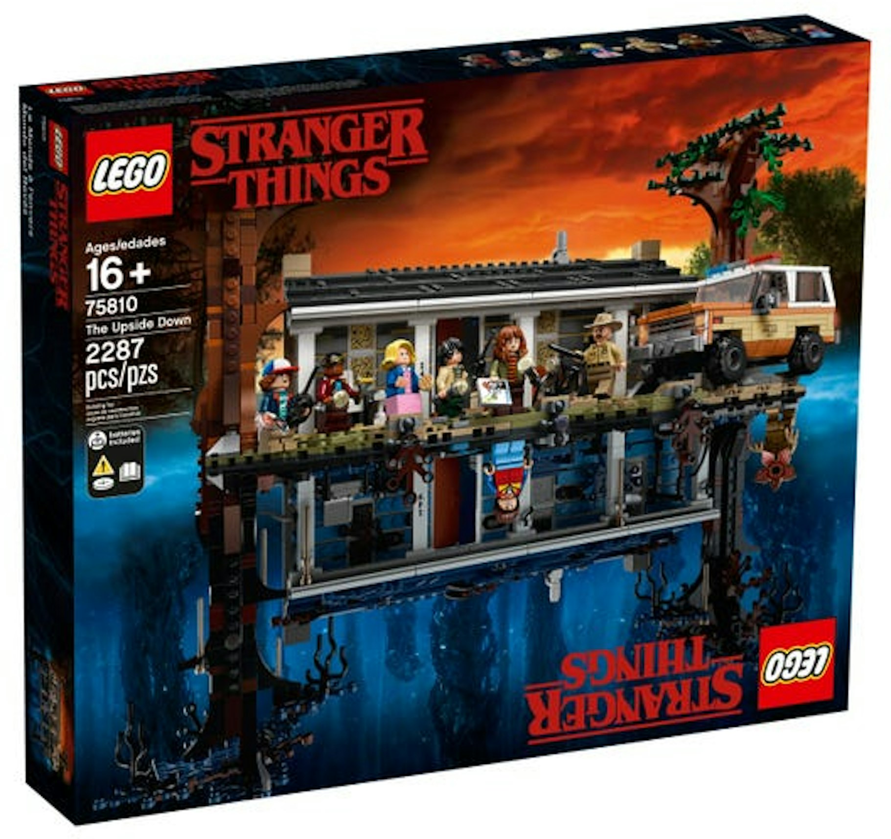 Formålet hævn Jo da LEGO Stranger Things The Upside Down Set 75810 - US