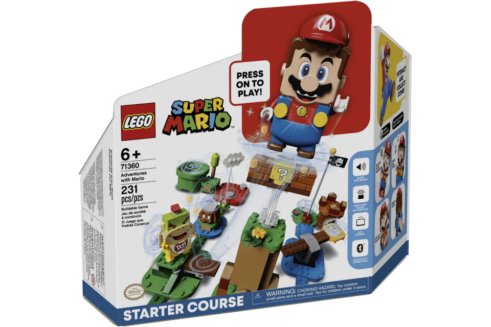 Lego mario complete best sale set