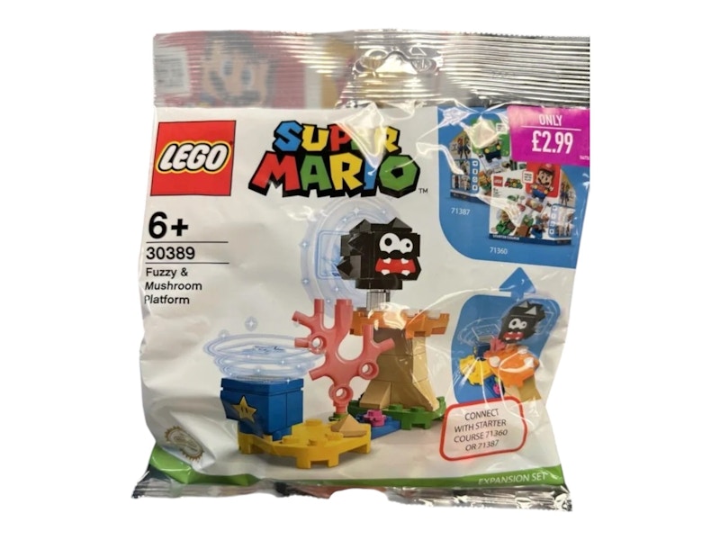 LEGO Super Mario Juego de Plataformas Fuzzy & Mushroom 30389 - ES