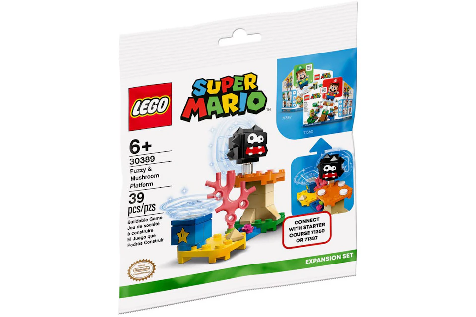 LEGO Super Mario Fuzzy & Mushroom Platform Set 30389