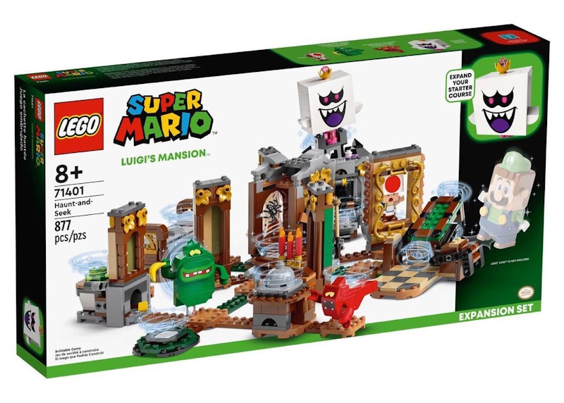 LEGO Super Mario Luigi s Mansion Haunt And Seek Set 71401 FW21 US