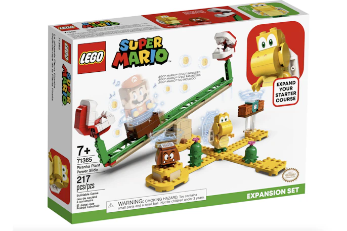 Simplificar Salida hacia Fértil LEGO Super Mario Piranha Plant Power Slide Expansion Set 71365 - SS21 - ES