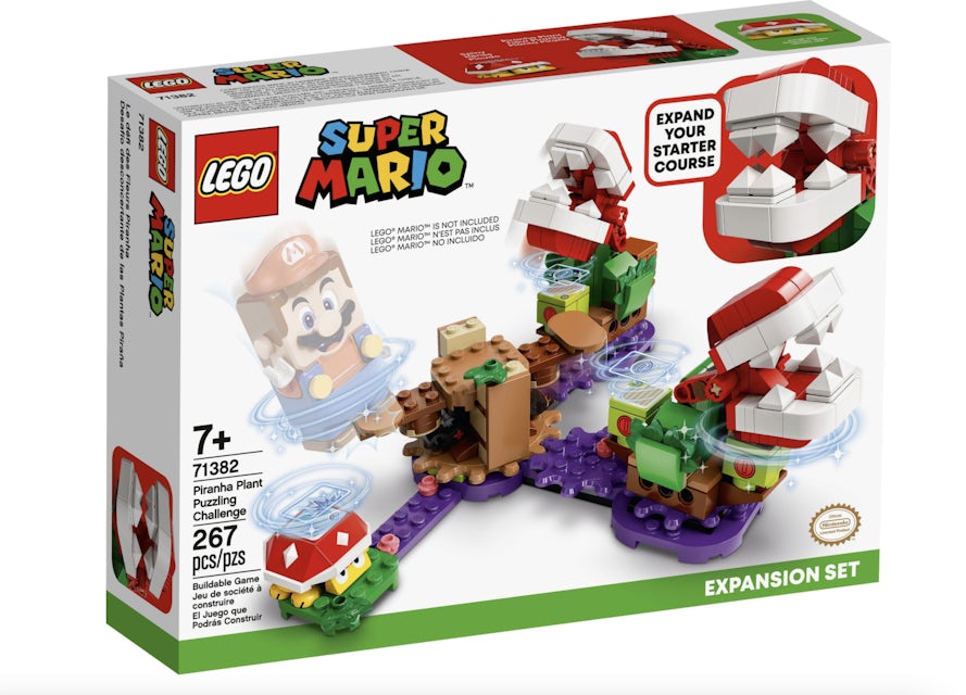 LEGO Super Mario Piranha Plant Puzzling Challenge Expansion Set 71382 -  SS21 - US