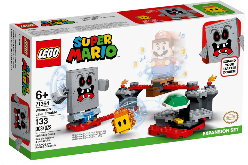 LEGO Super Mario Whomp's Lava Trouble Expansion Set 71364