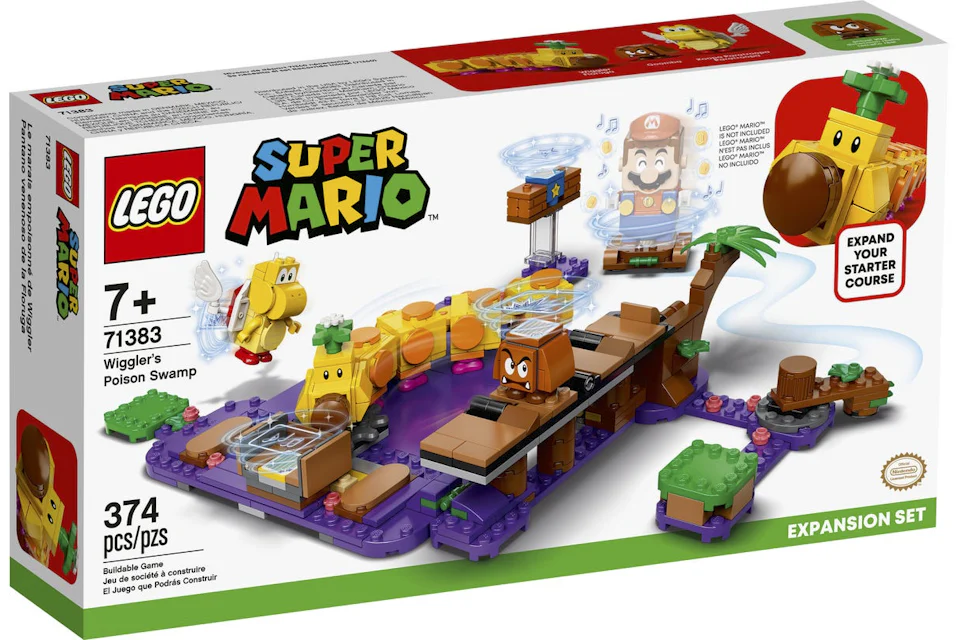 LEGO Super Mario Wiggler's Poison Swamp Expansion Set 71383