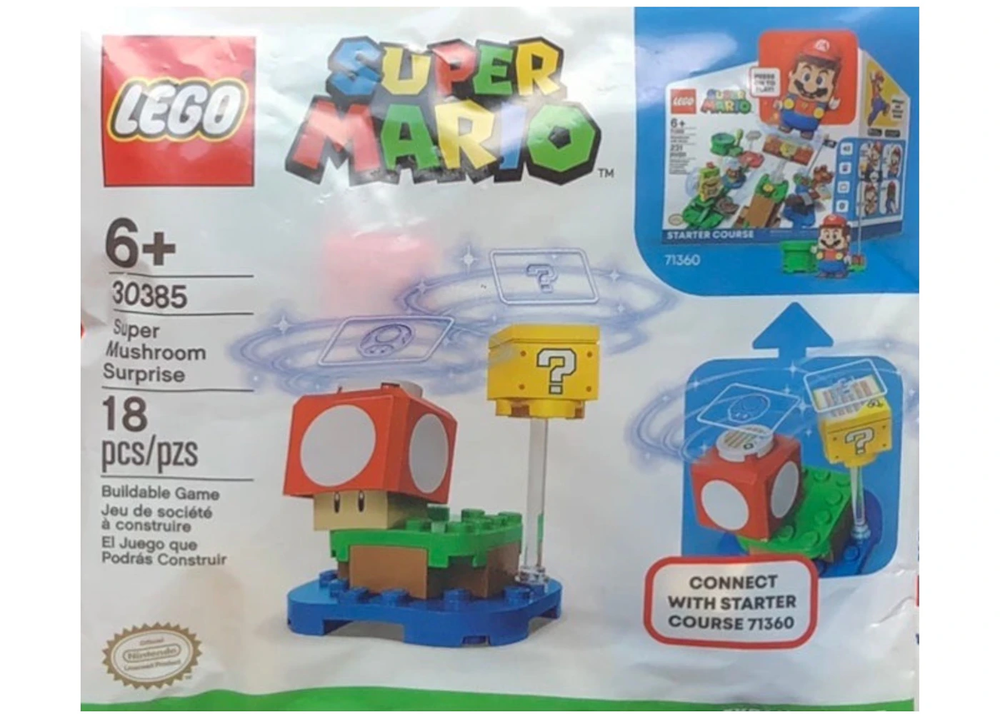 LEGO Super Mario Mushroom Surprise Set 30385 GB