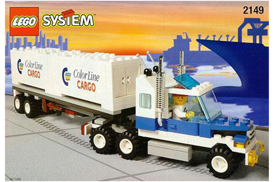 LEGO System Color Line Container Set 2149