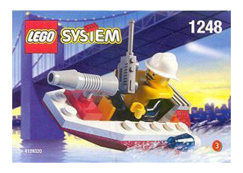 Lego system hot sale boat