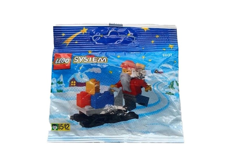 LEGO System Weihnachtsmann & Schlitten Set 1807