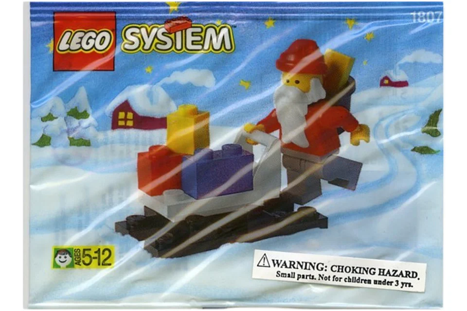 LEGO System Santa Claus & Sleigh Set 1807