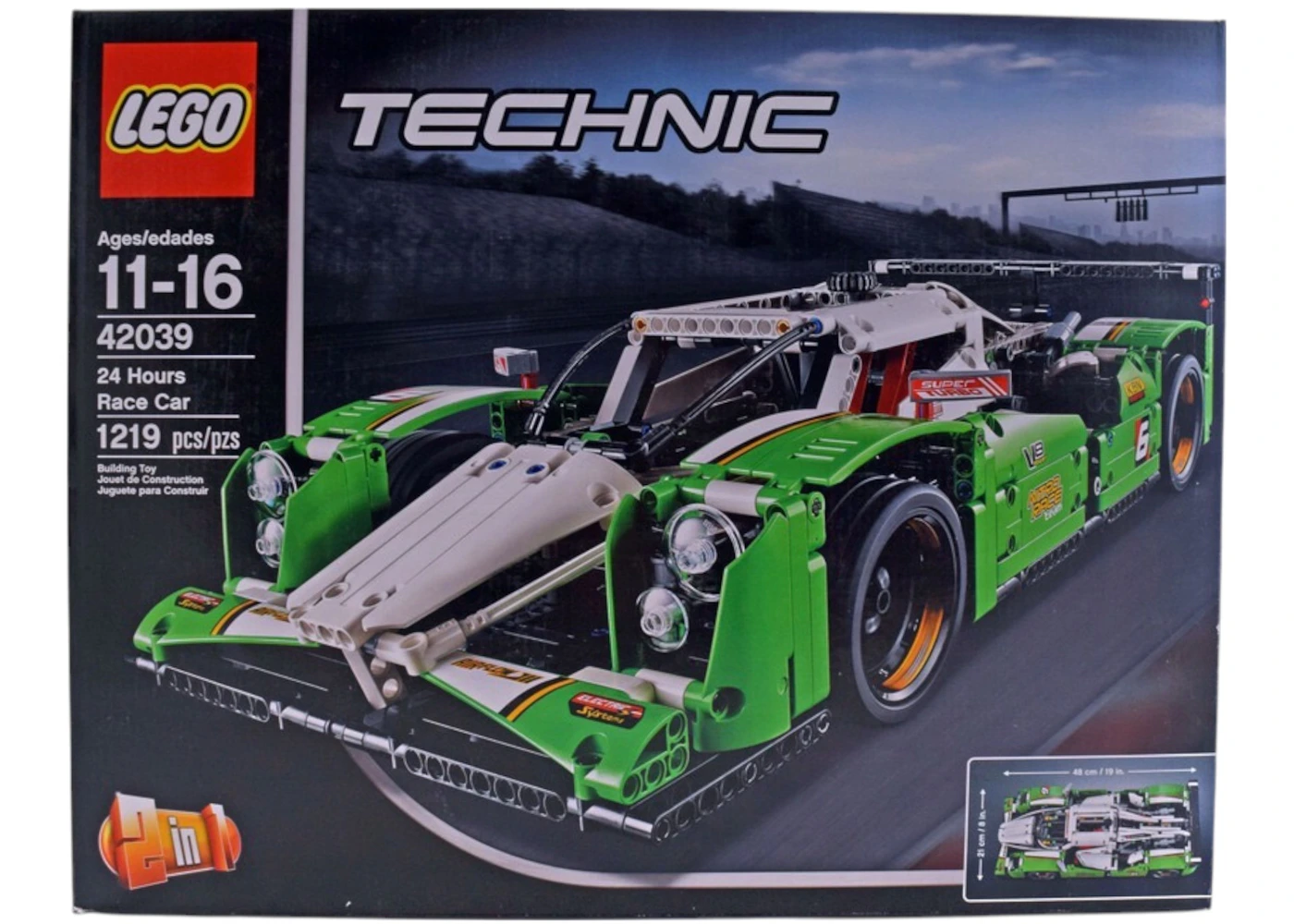 LEGO Technic 24 Hours Race Car Set 42039 US