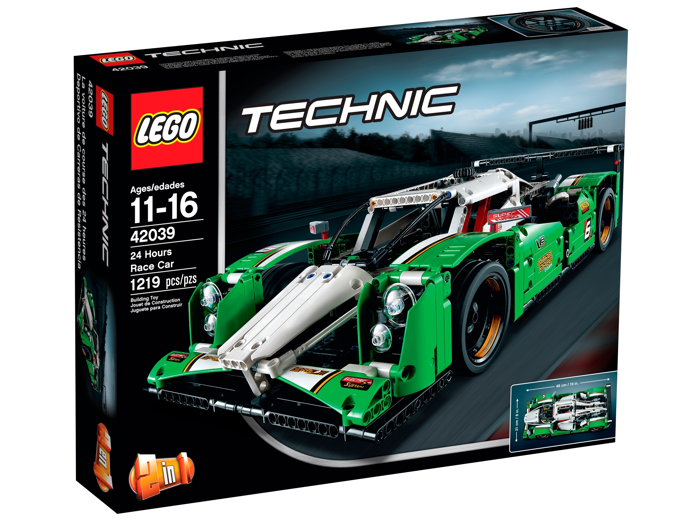 LEGO Technic 24 Hours Race Car Set 42039 - JP