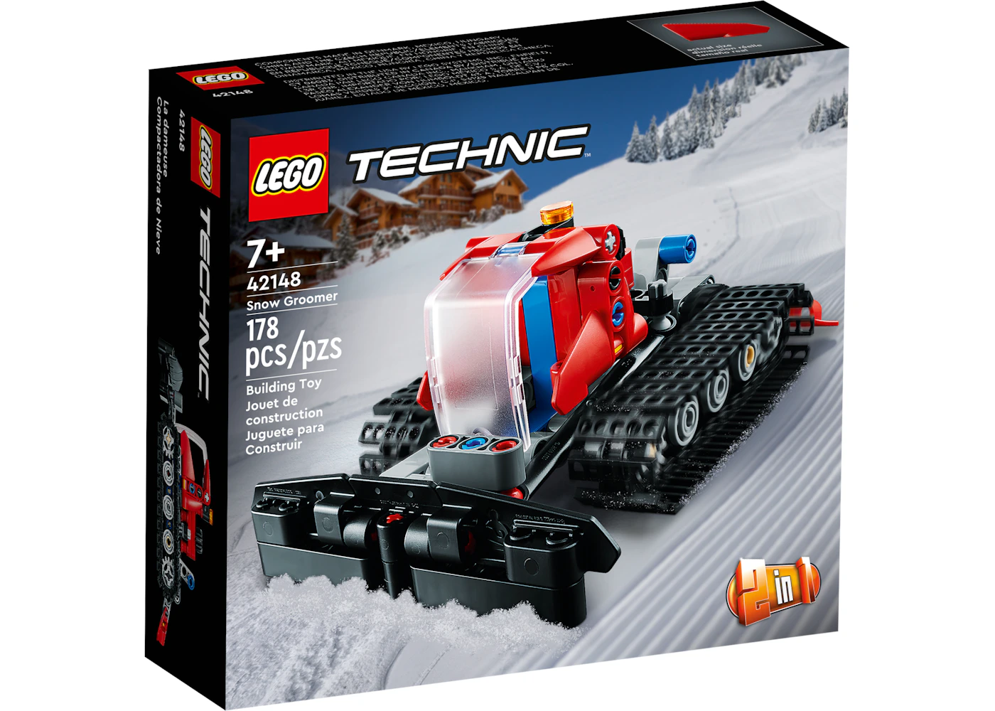 LEGO Technic 2in1 Snow Groomer Set 42148 US
