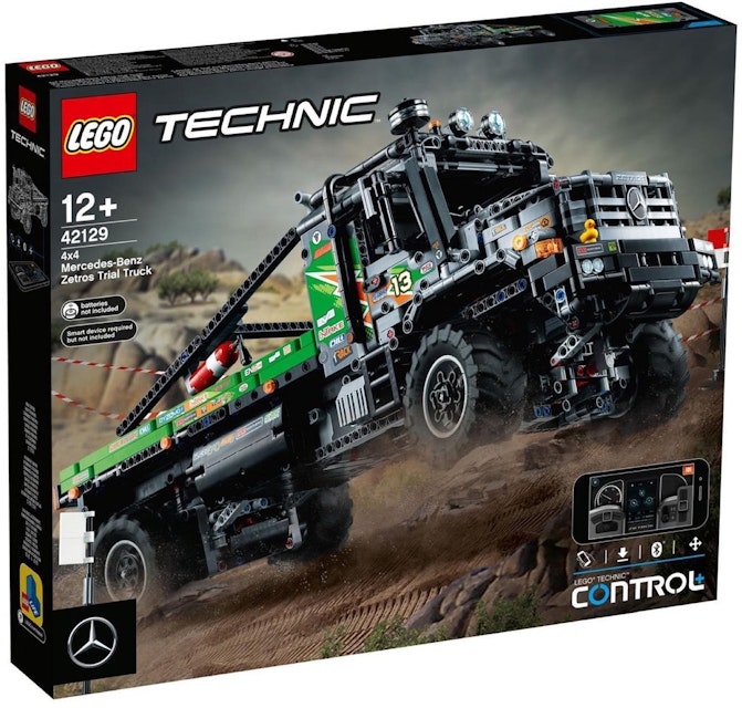 for eksempel Elegance planer LEGO Technic 4x4 Mercedes-Benz Zetros Trial Truck Set 42129 - SS21 - JP