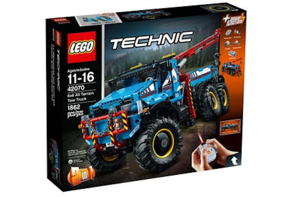 LEGO Technic 6x6 All Terrain Tow Truck Set 42070