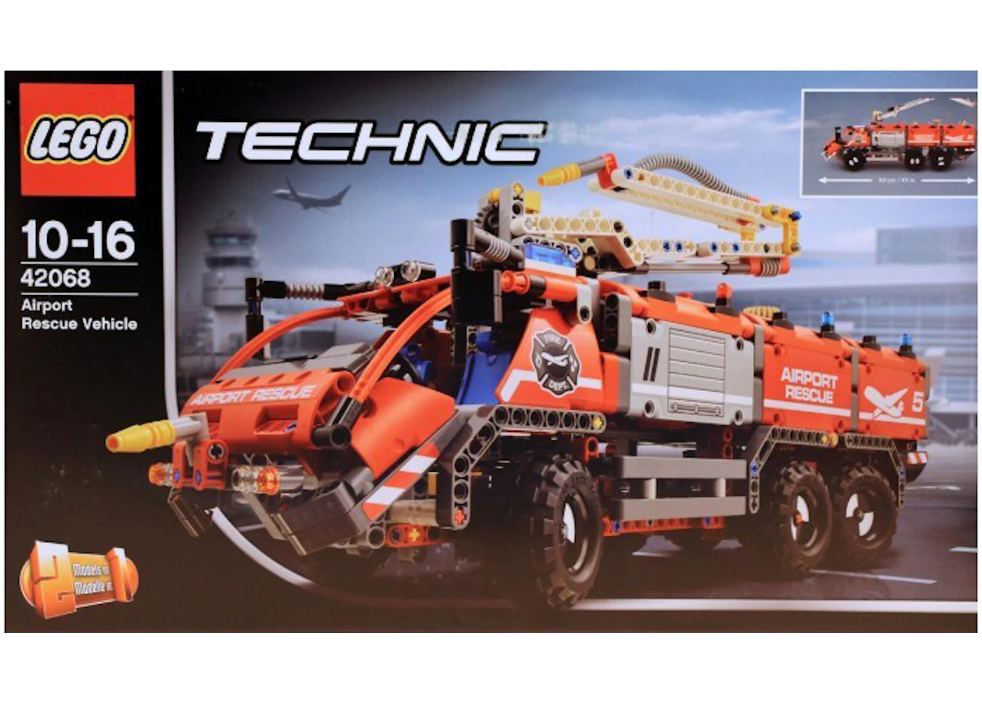 LEGO Technic Airport Rescue Vehicle Set 42068 US