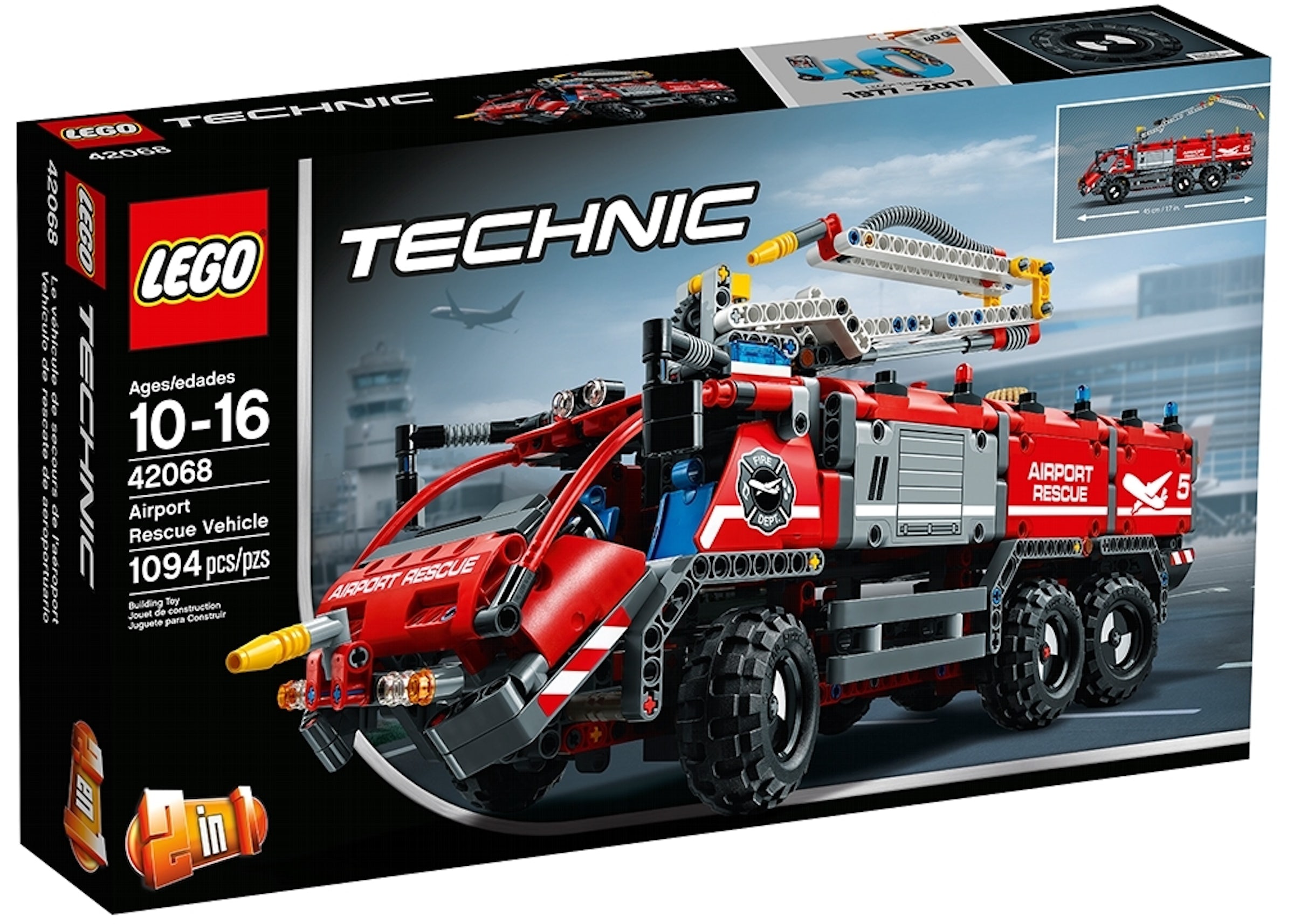 LEGO Technic Airport Rescue Vehicle Set 42068 - US