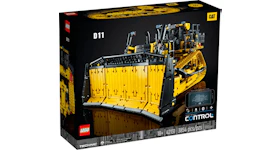 LEGO Technic App-Controlled Cat D11 Bulldozer Set 42131 Yellow/Black