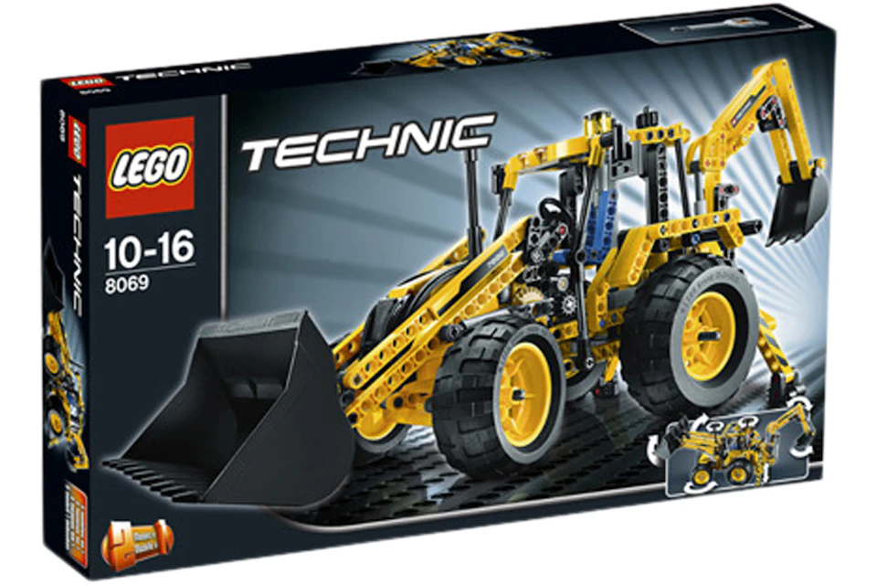 LEGO Technic Backhoe Loader Set 8069