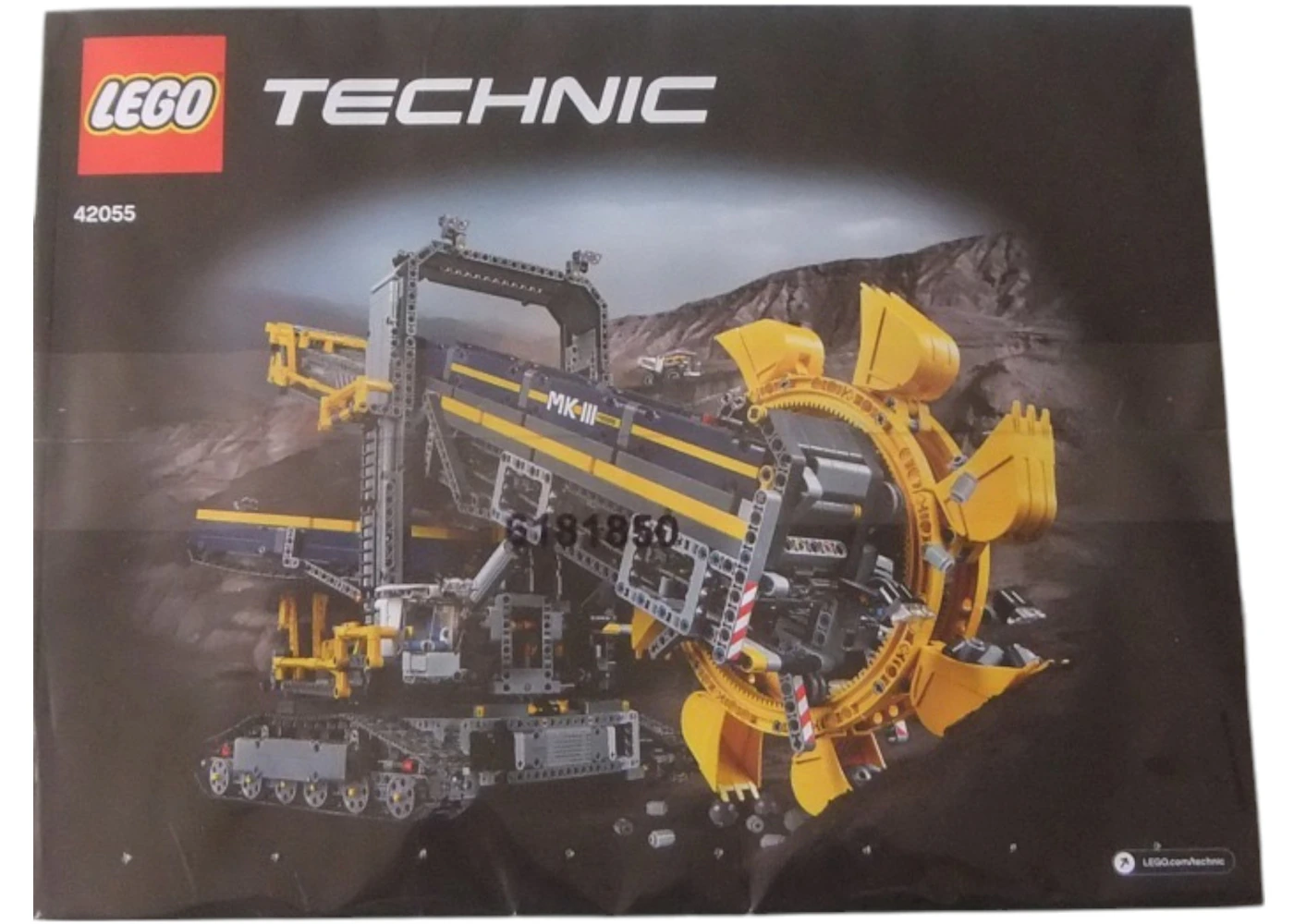 LEGO Technic Bucket Wheel Excavator Set 42055 US