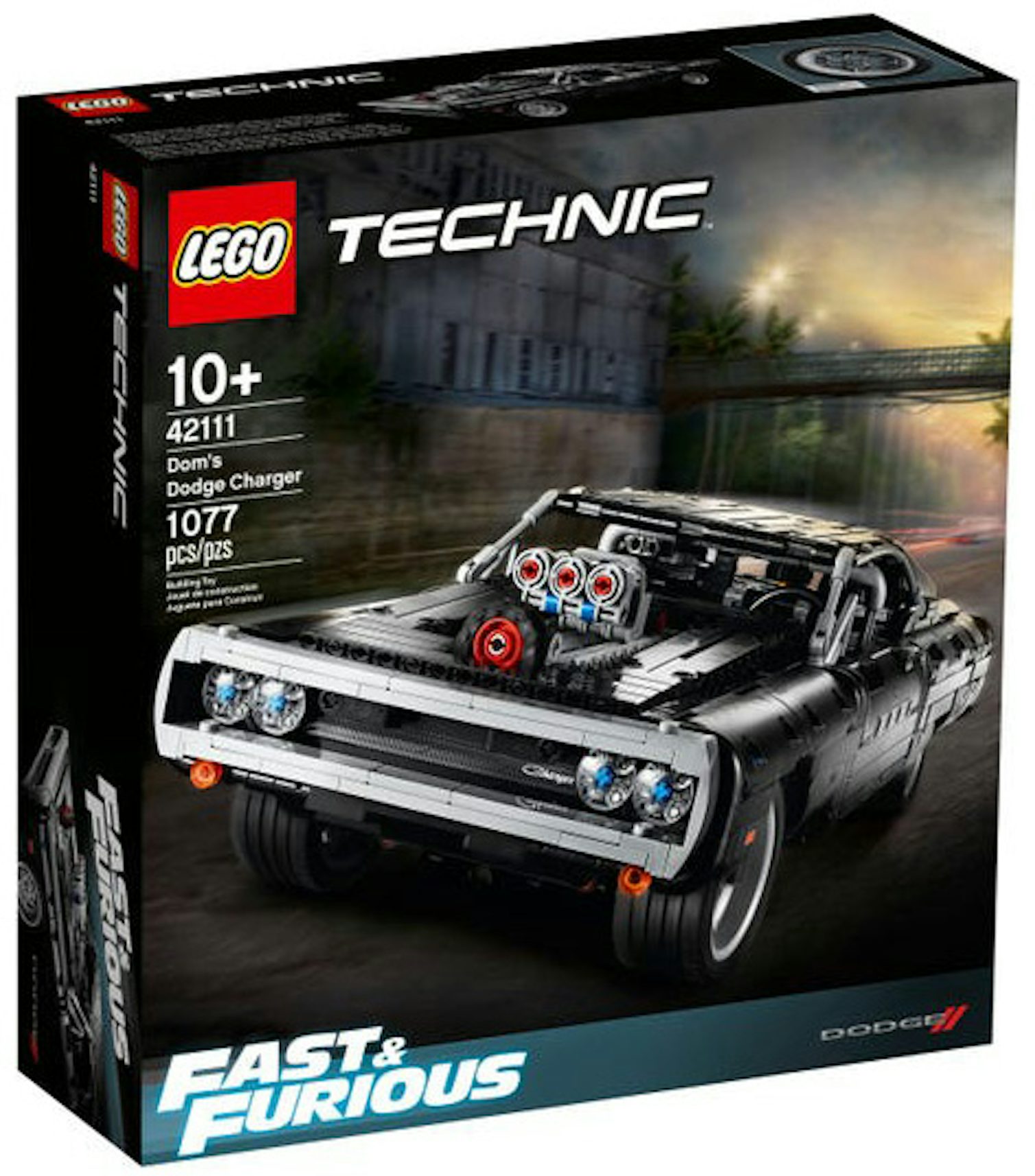LEGO Technic Fast & Furious Dom's Dodge Charger Set 42111 - US