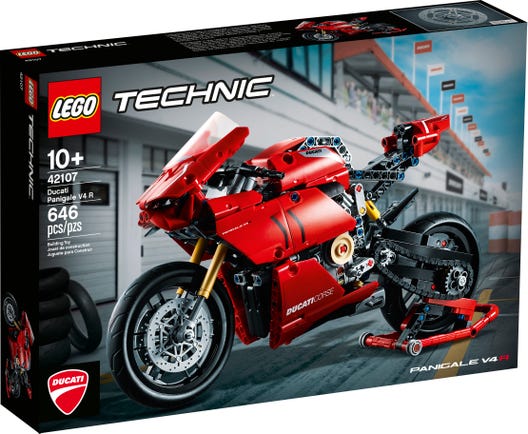 LEGO Technic Ducati Panigale V4R Set 42107