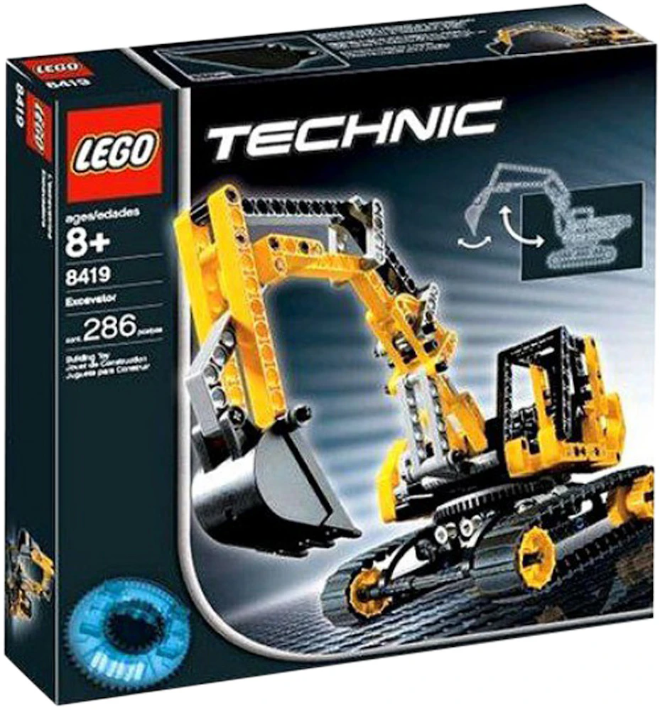 inkomen Vooruitzien Gevangene LEGO Technic Excavator Set 8419 - US
