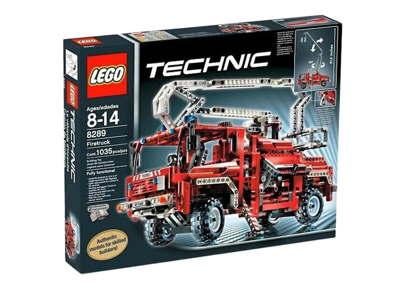 Technic store fire truck