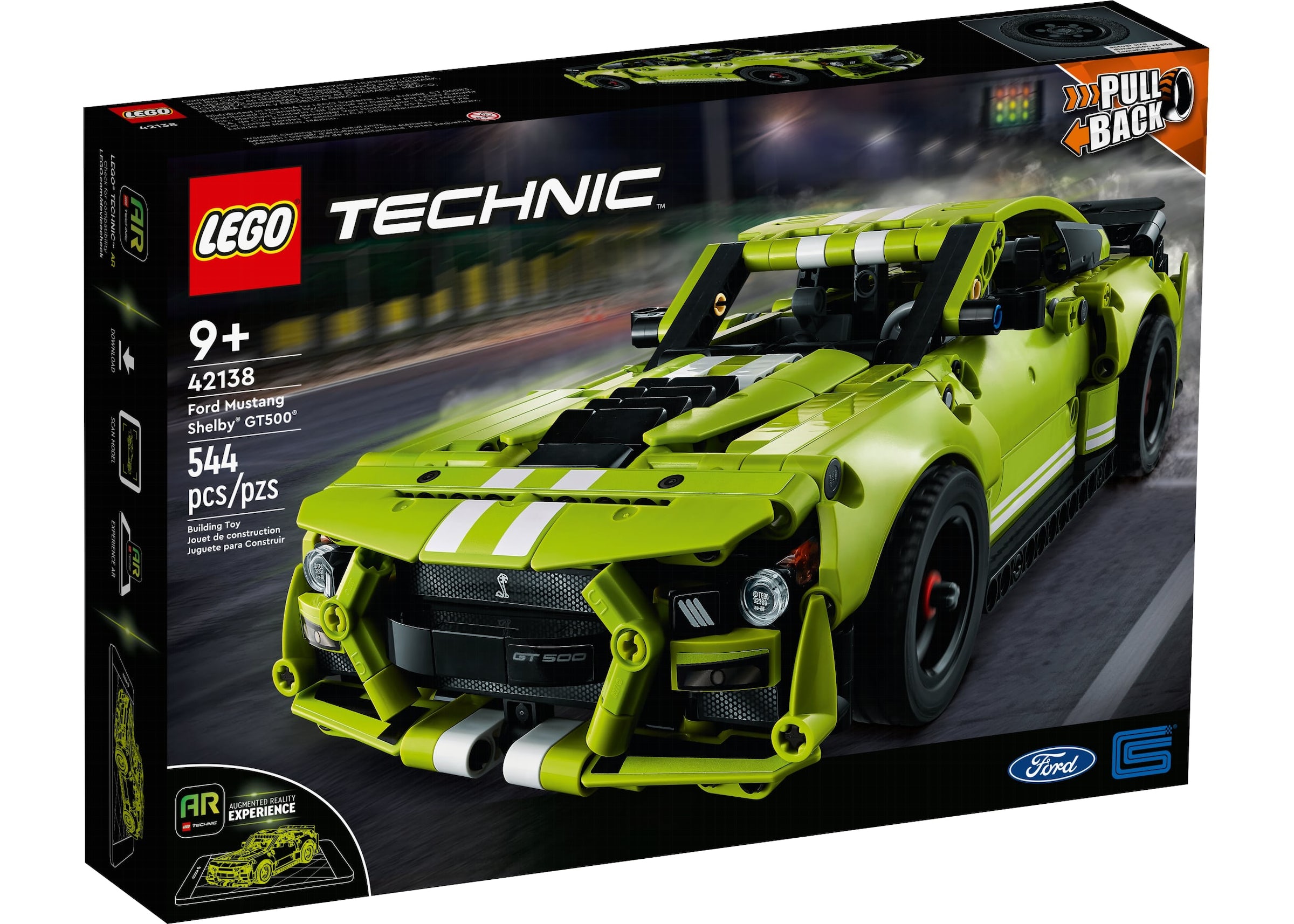 LEGO Technic Ford Mustang Shelby GT500 Set 42138 - SS22 - US
