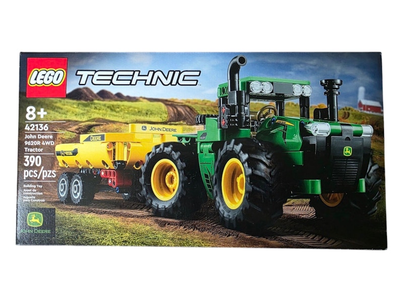 LEGO Technic John Deere 9620R 4WD Tractor Set 42136 - US