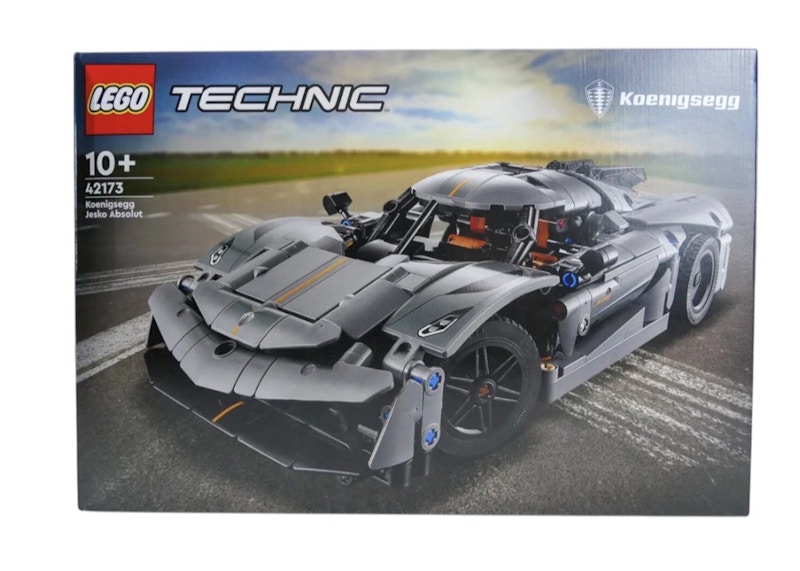LEGO Technic Koenigsegg Jesko Absolut Grey Hypercar Set 42173